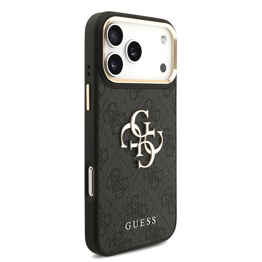 Guess iPhone 17 Pro Max Orjinal Lisanslı 4G Büyük Metal Logolu Kalın Askılı Kılıf Guess iPhone 17 Pro Max Orjinal Lisanslı 4G Büyük Metal Logolu Kalın Askılı Kılıf